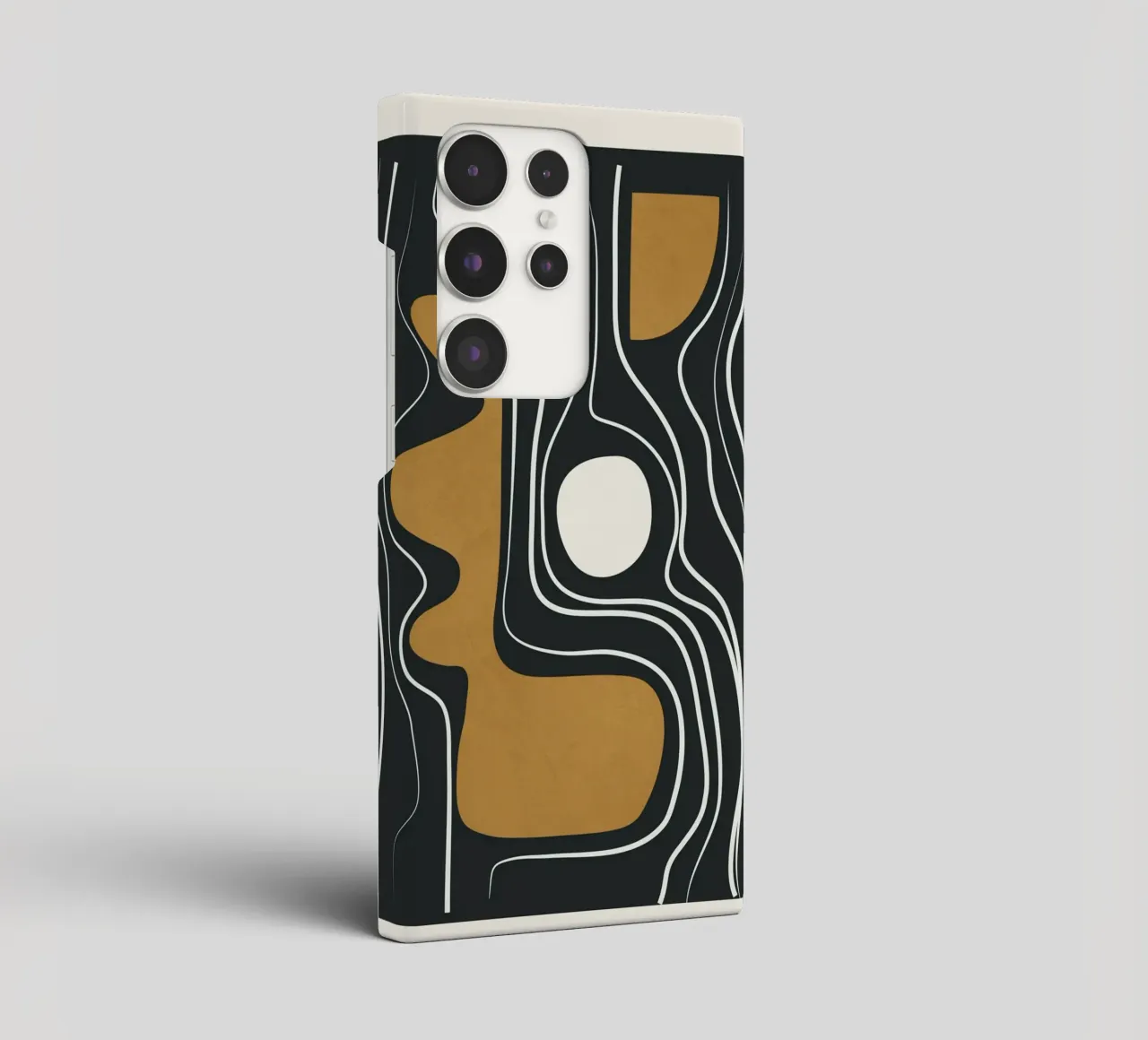 Minimal Abstract Form 3 cover samsung da Flow Line