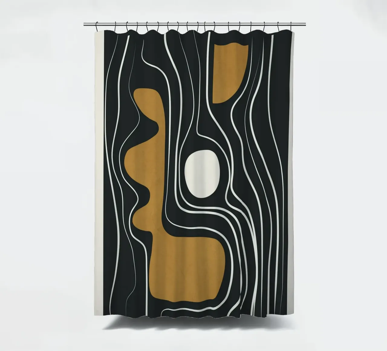 Minimal Abstract Form 3 tenda da doccia da Flow Line