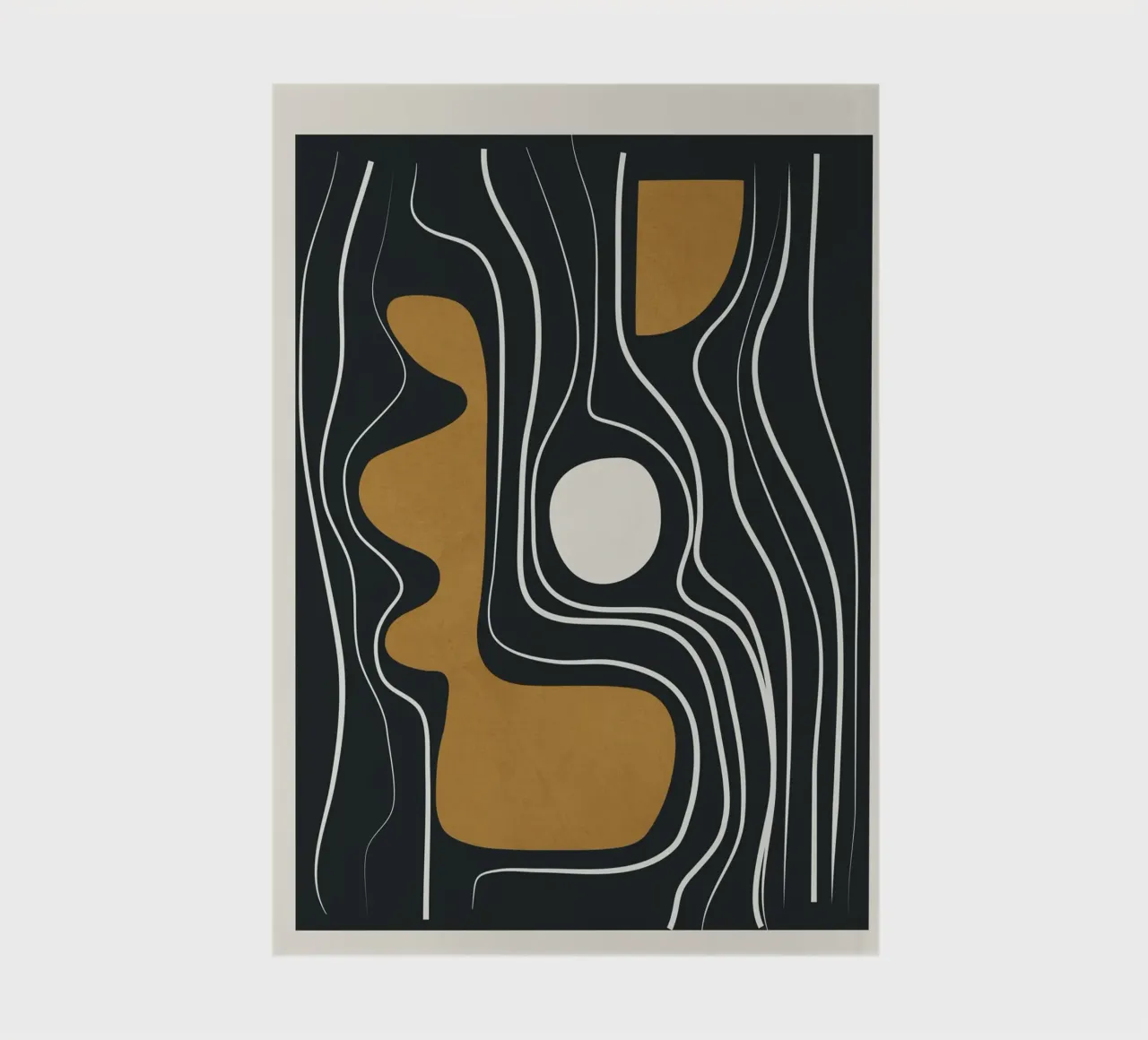Minimal Abstract Form 3 cuaderno de Flow Line