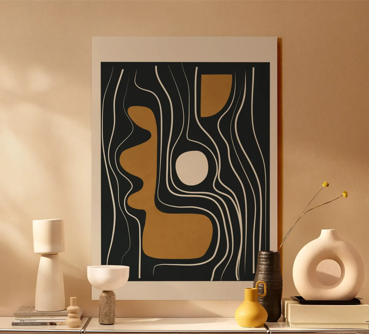 Minimal Abstract Form 3 plexiglass da Flow Line