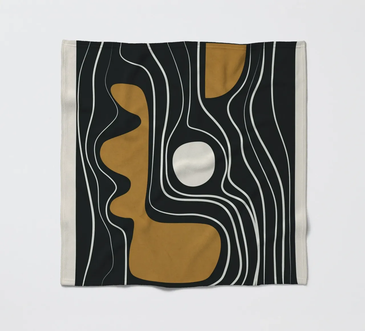 Minimal Abstract Form 3 Fleecedecke von Flow Line