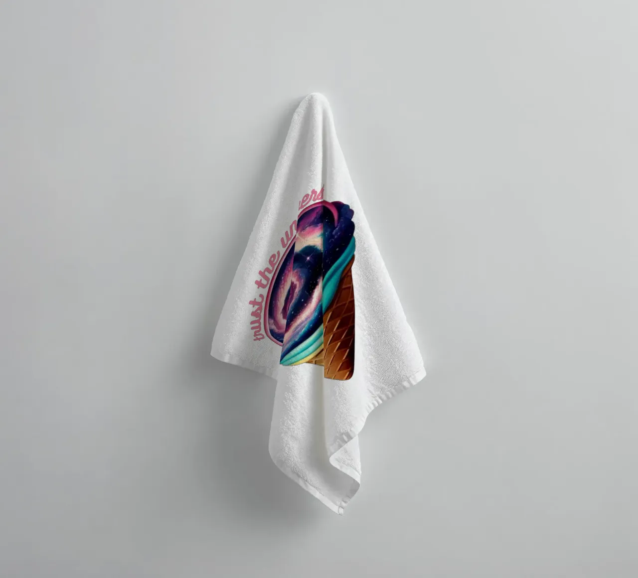 trust the universe asciugamano da bagno da fummelhummel