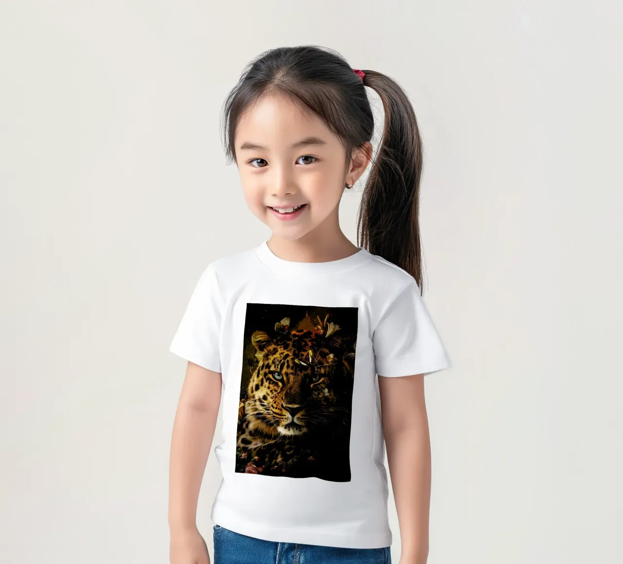 Leopard 4 t-shirt bambini da Wouter Rikken