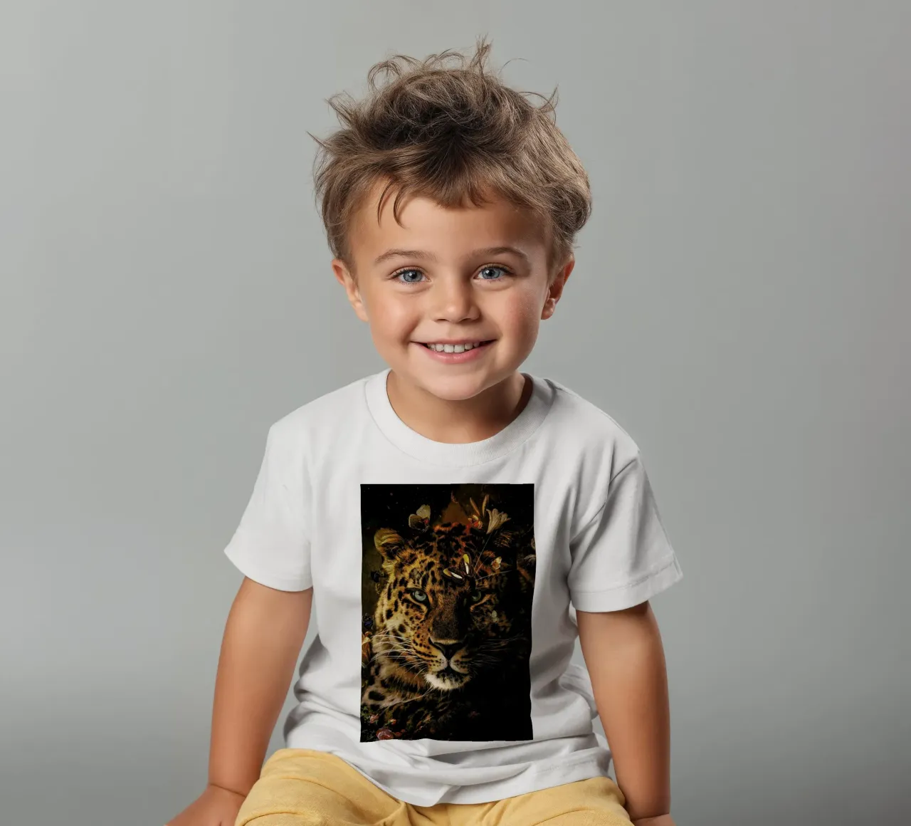 Leopard 4 t-shirt bambini da Wouter Rikken
