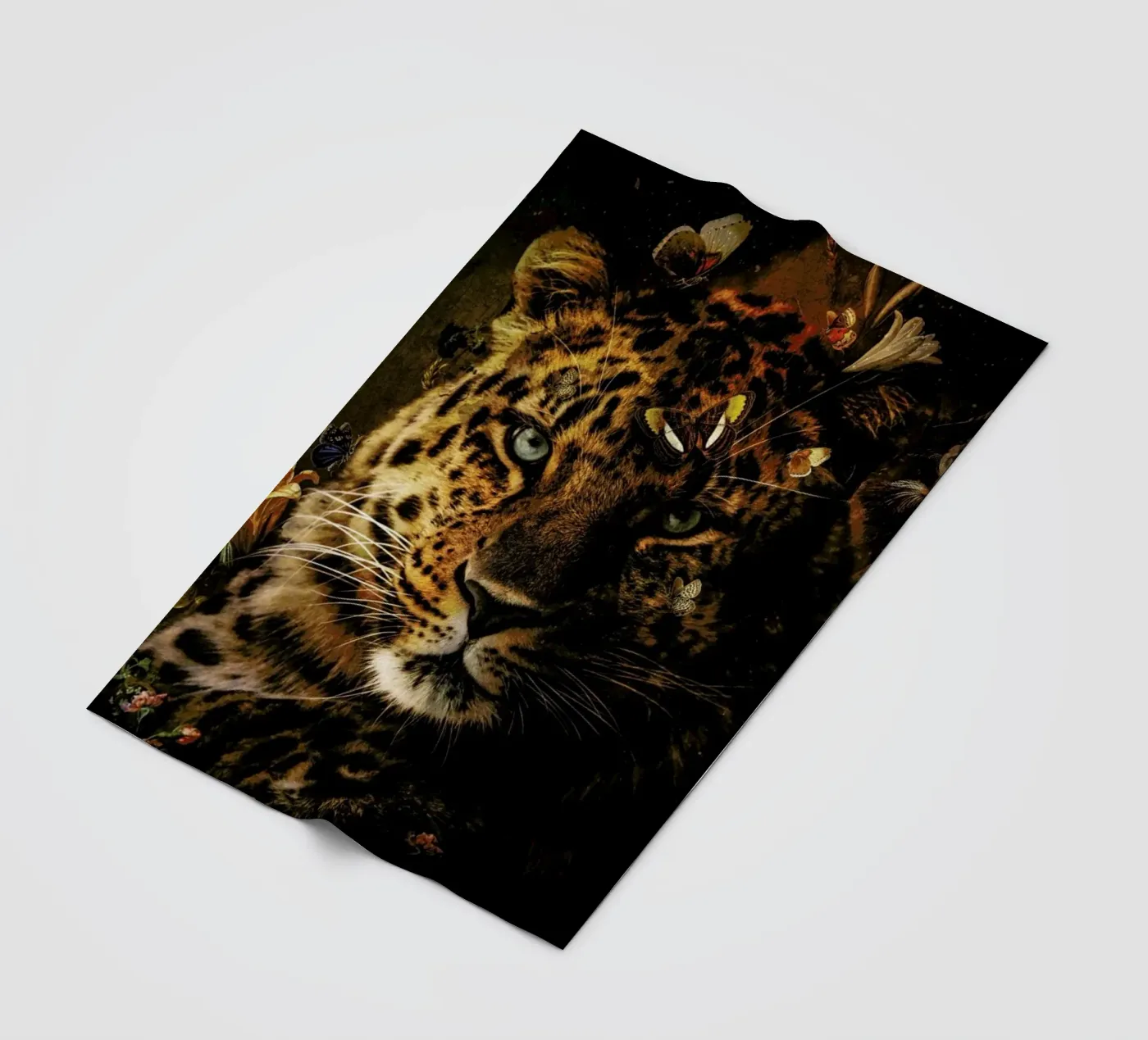 Leopard 4 plaid polaire de Wouter Rikken