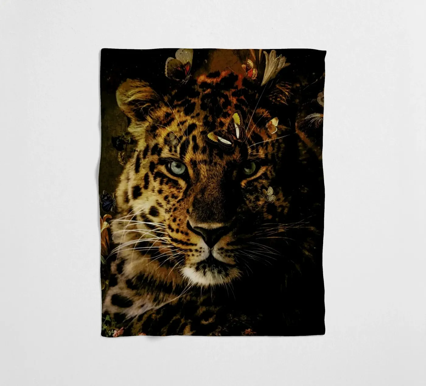 Leopard 4 plaid polaire de Wouter Rikken