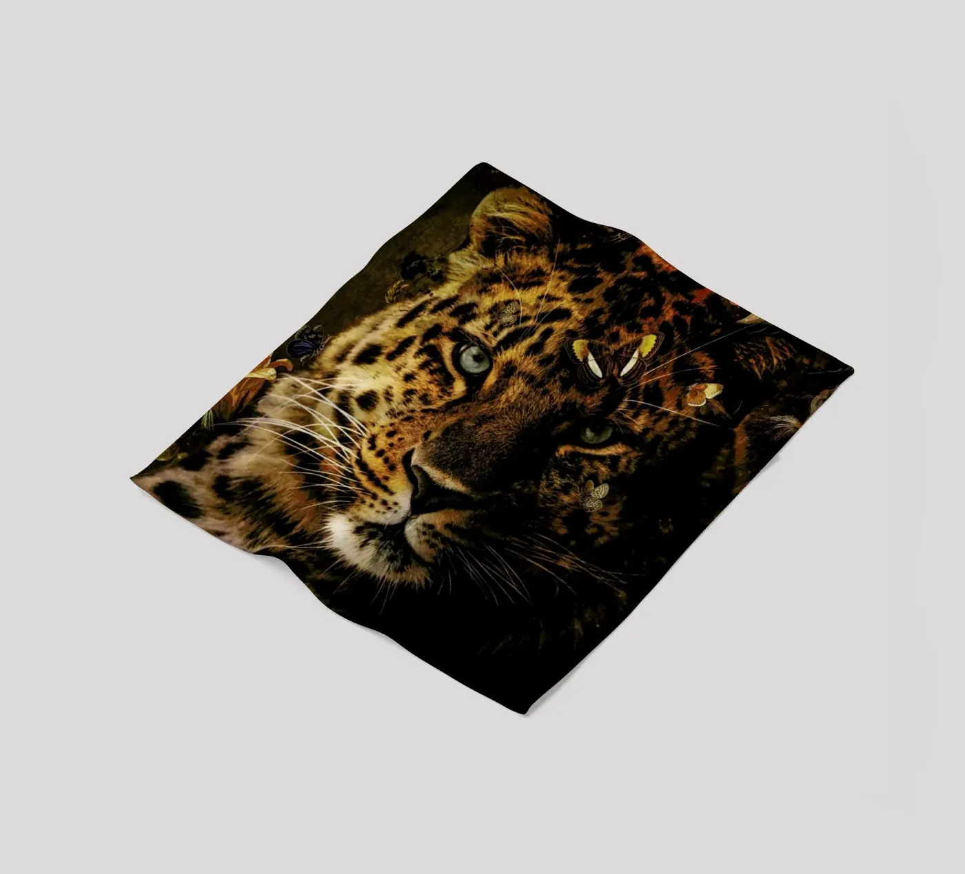 Leopard 4 plaid polaire de Wouter Rikken