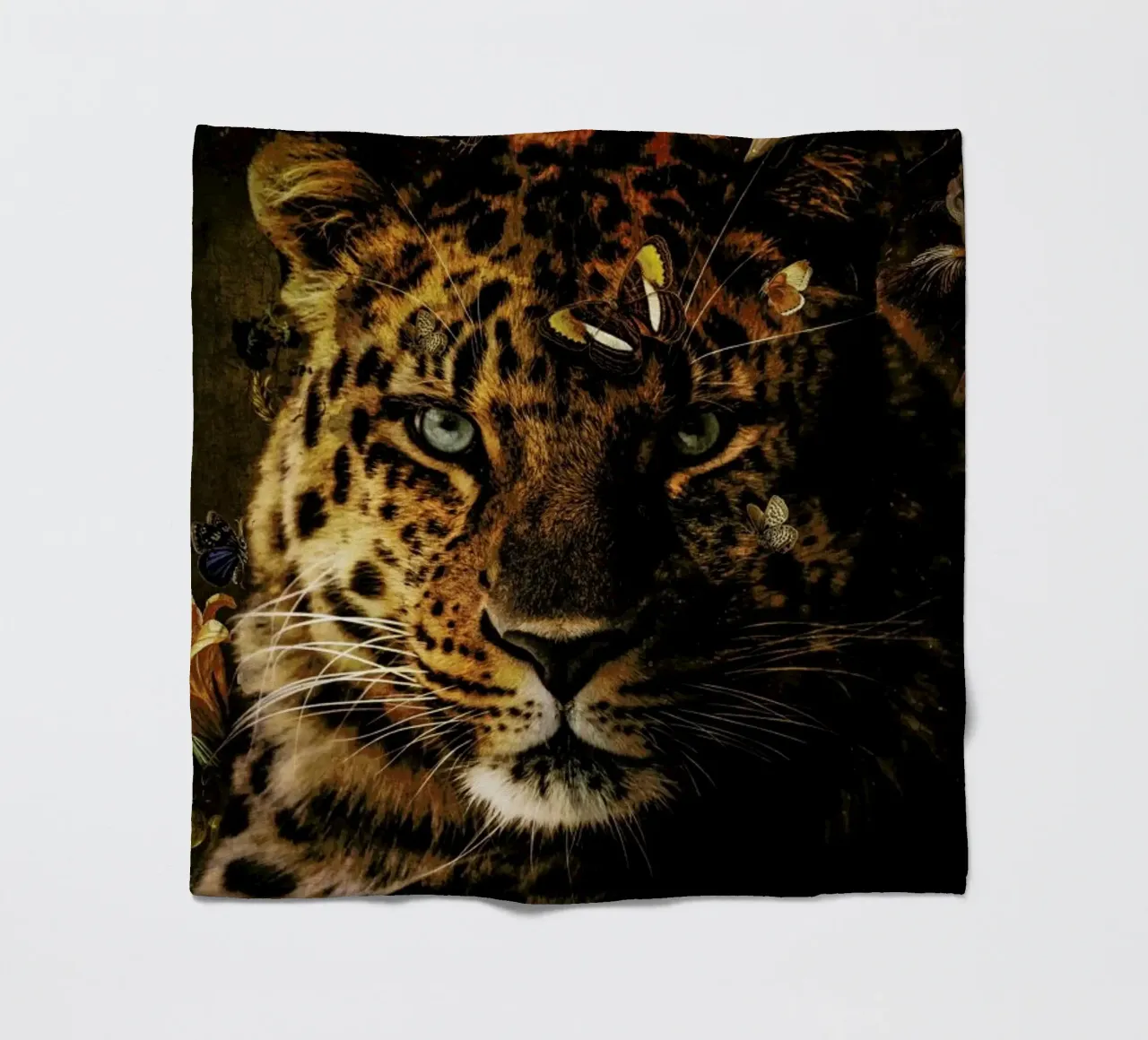 Leopard 4 Fleecedecke von Wouter Rikken