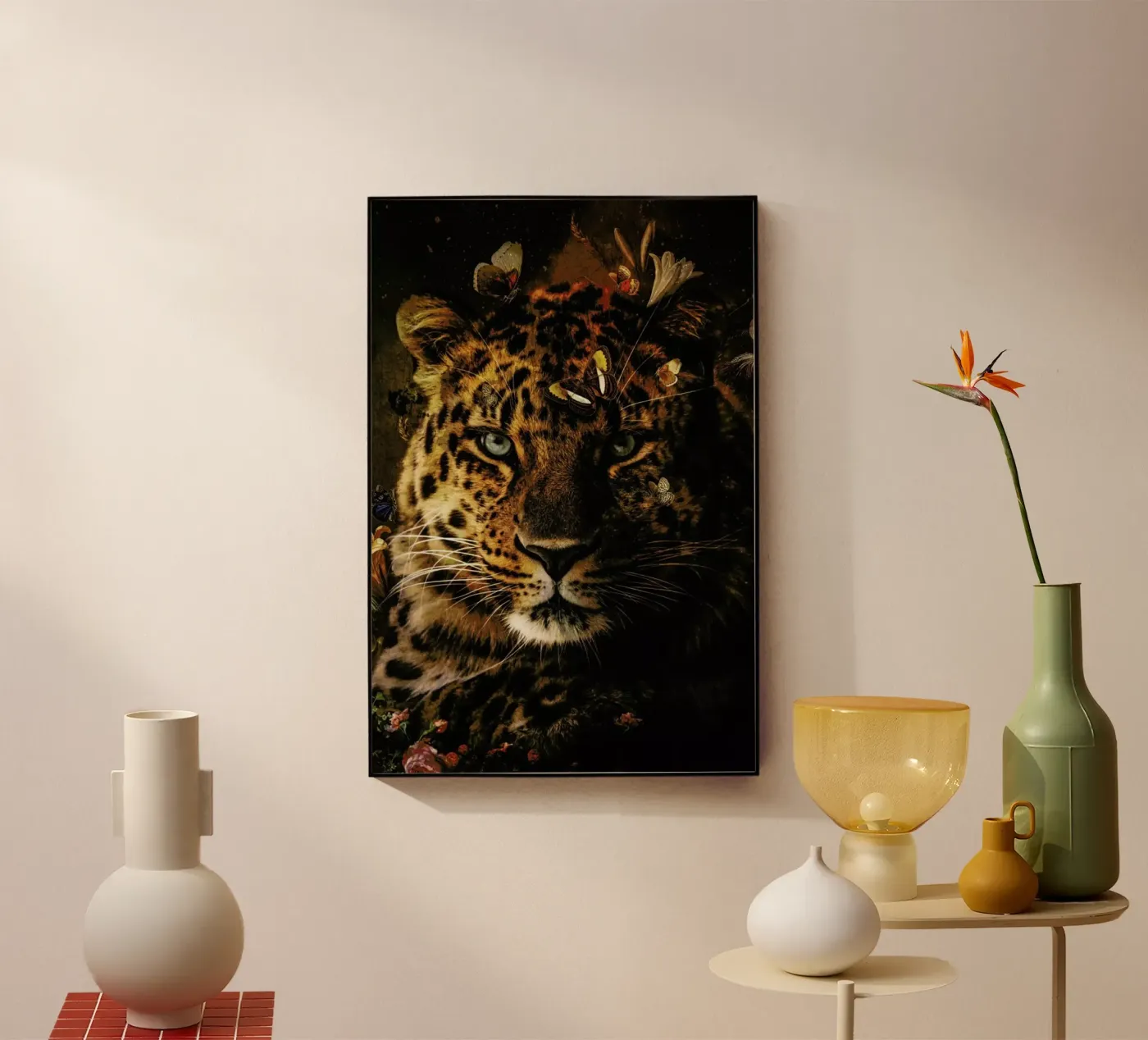 Leopard 4 plexiglas de Wouter Rikken