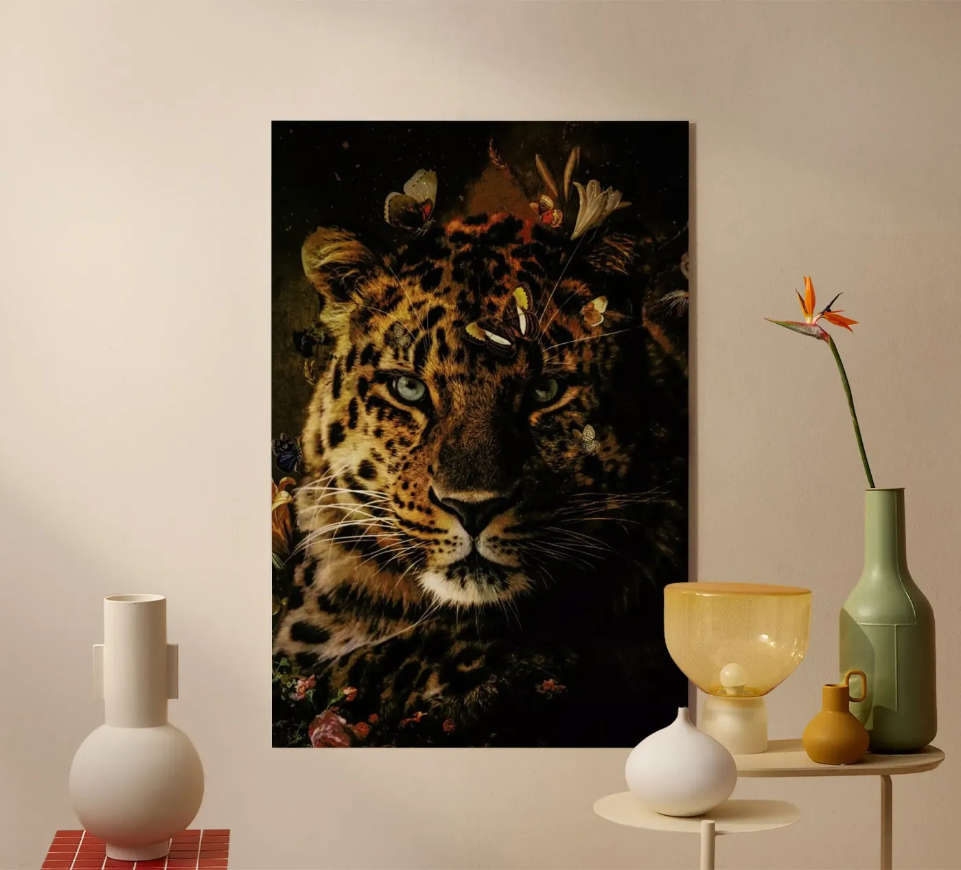 Leopard 4 plexiglas de Wouter Rikken