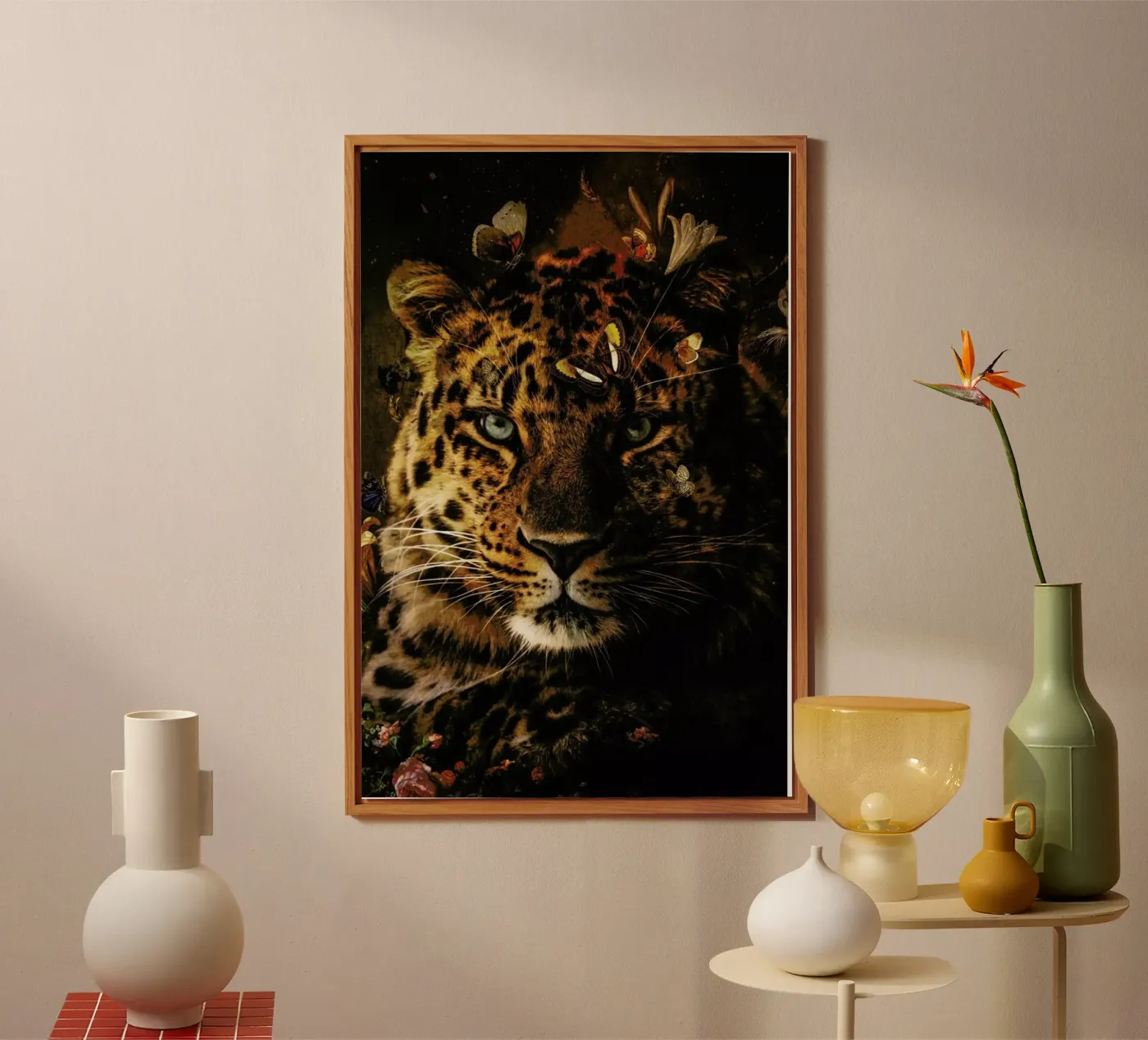 Leopard 4 alluminio dibond da Wouter Rikken