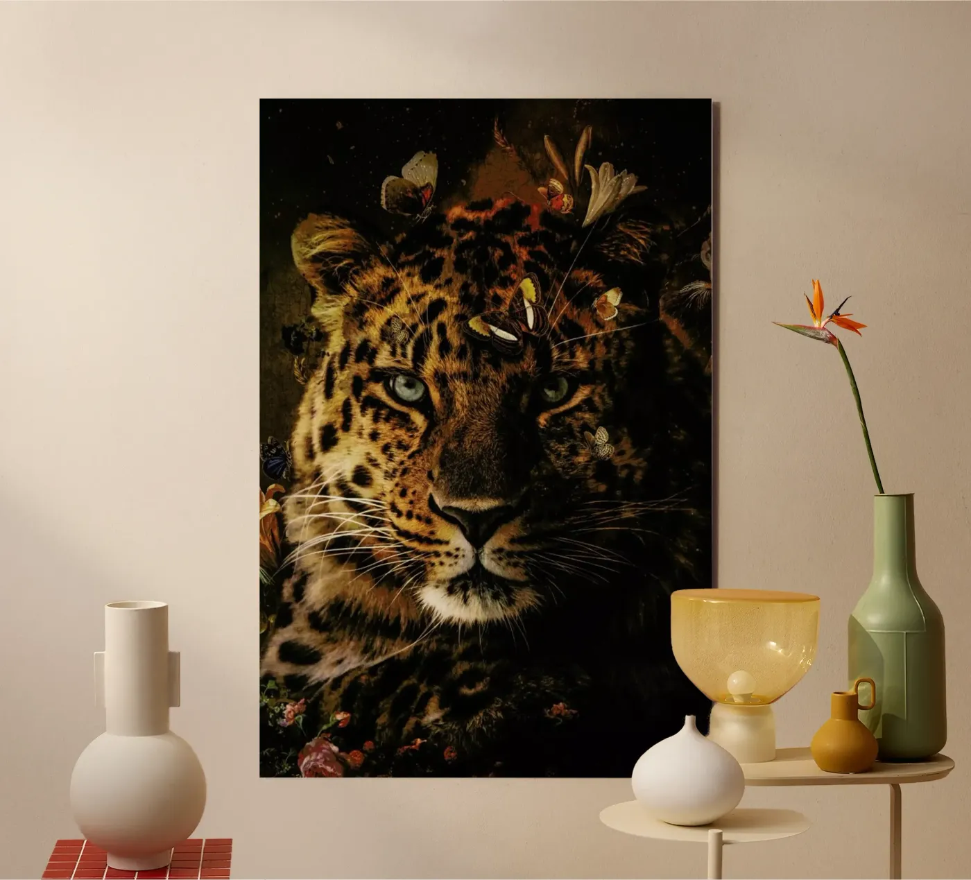 Leopard 4 alluminio dibond da Wouter Rikken