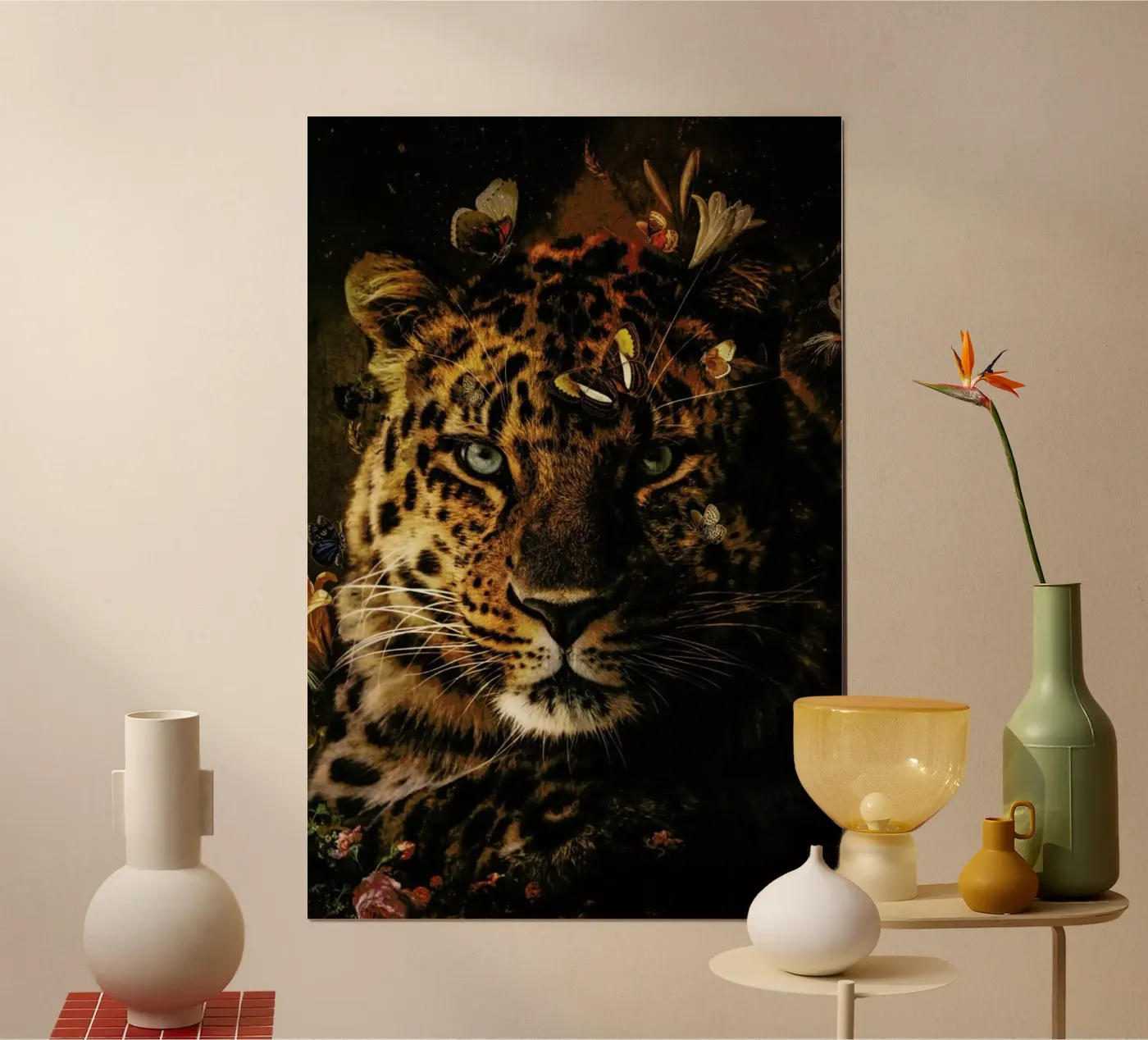 Leopard 4 Poster von Wouter Rikken