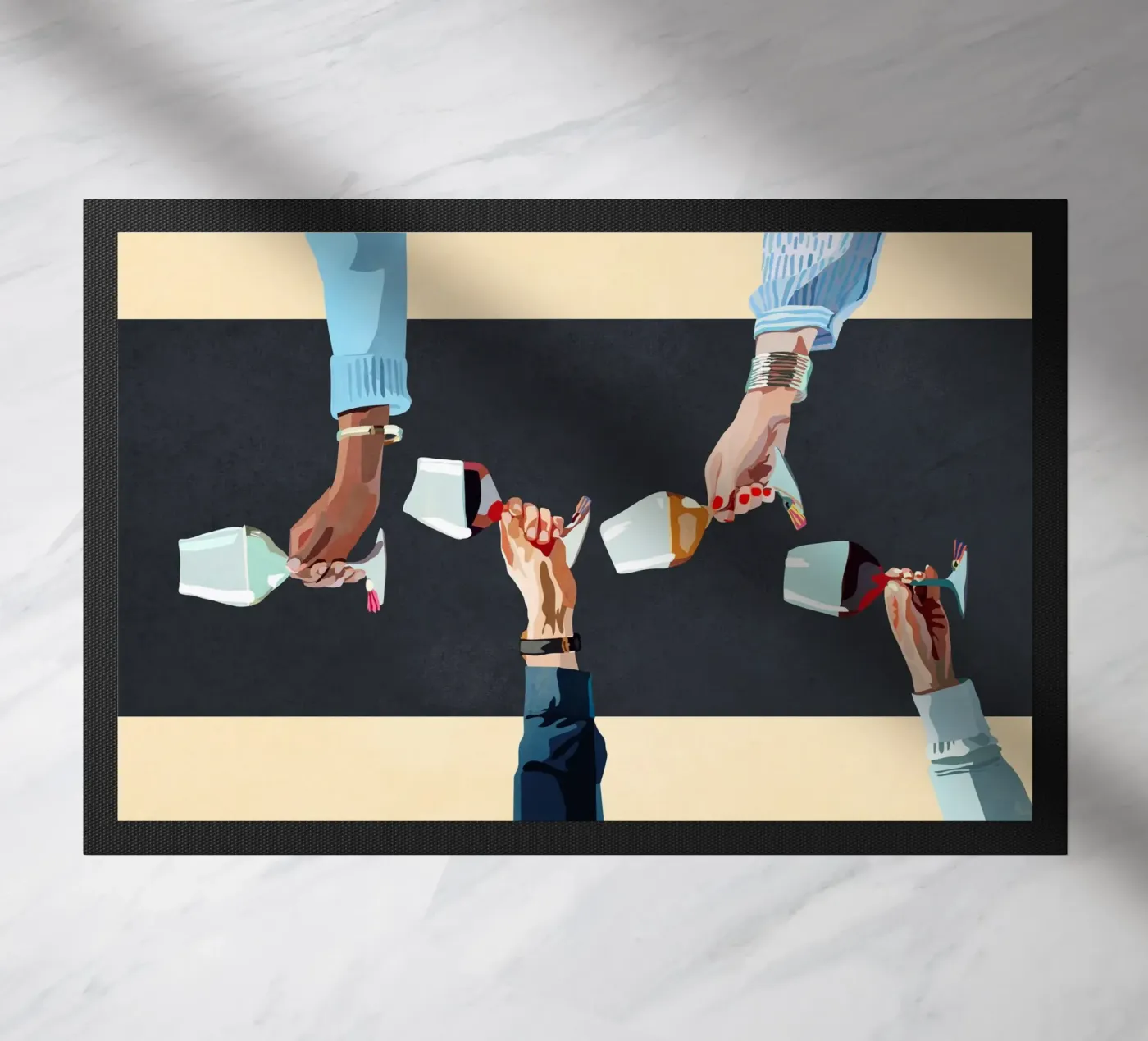 Cheers doormat by cityart