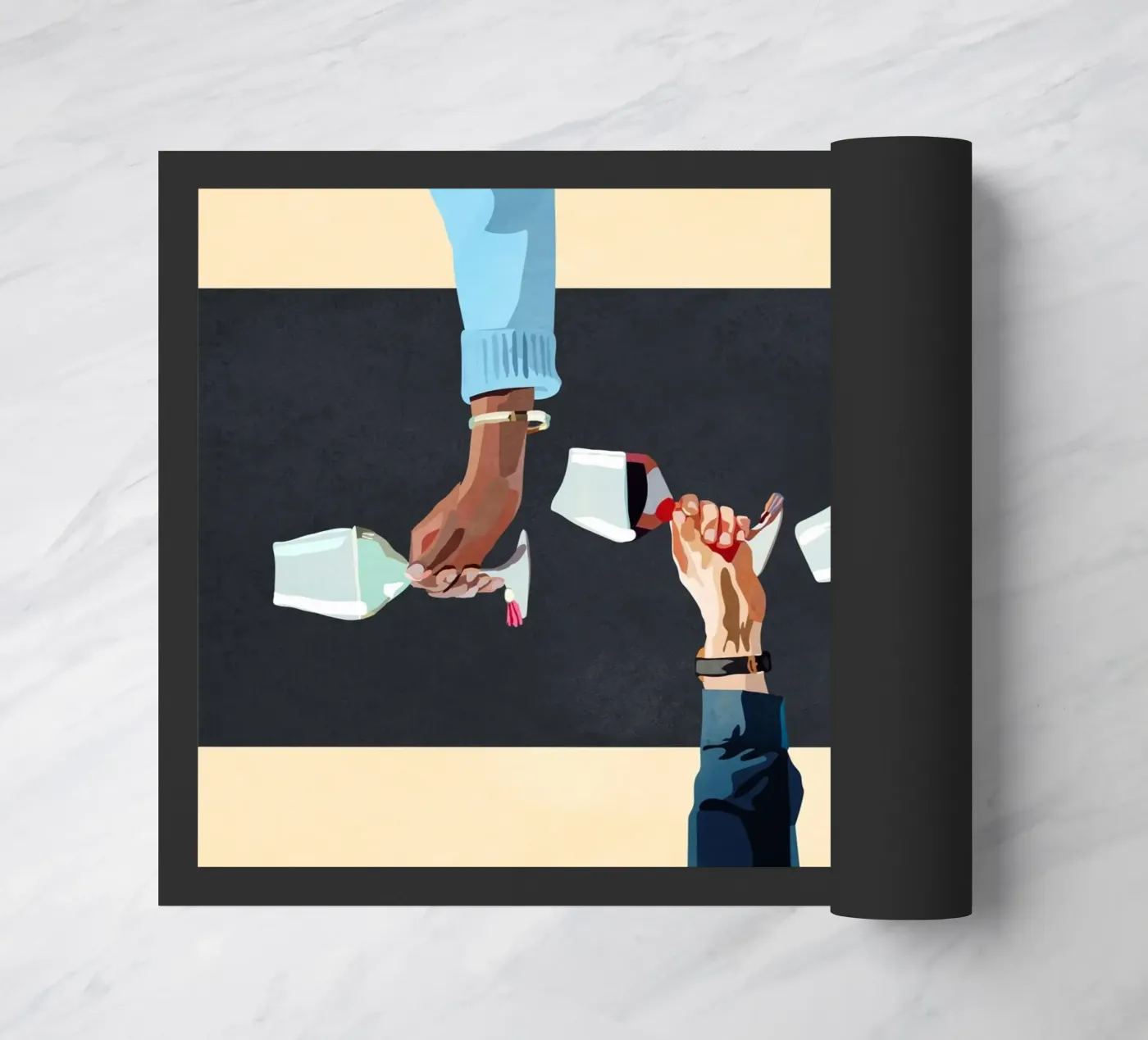 Cheers doormat by cityart