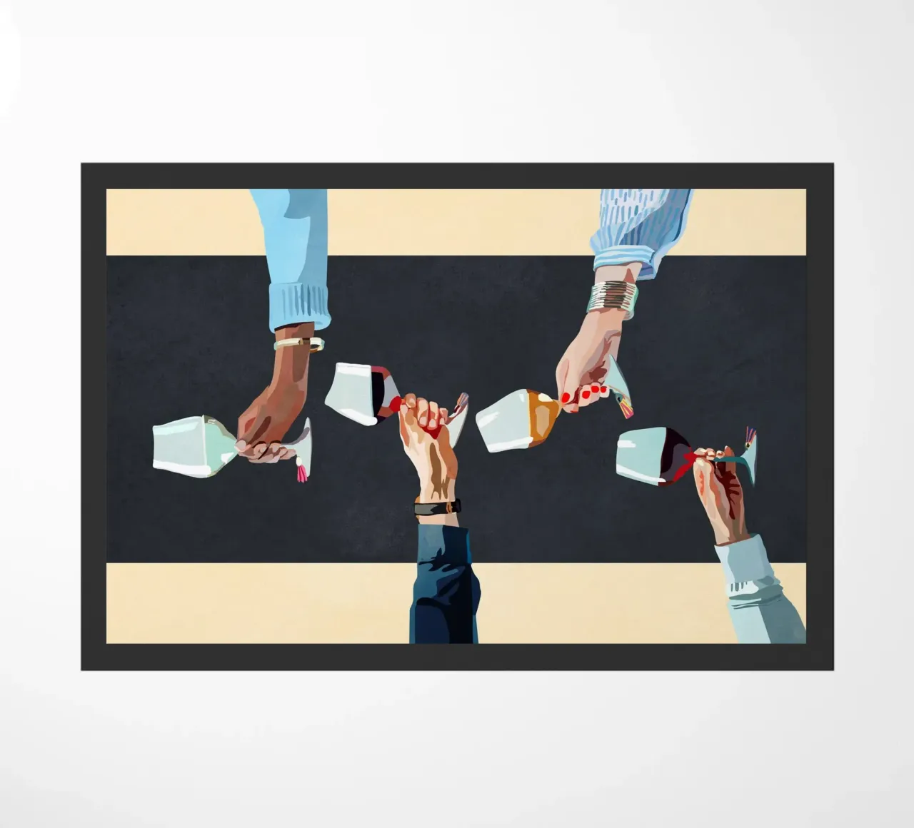 Cheers doormat by cityart