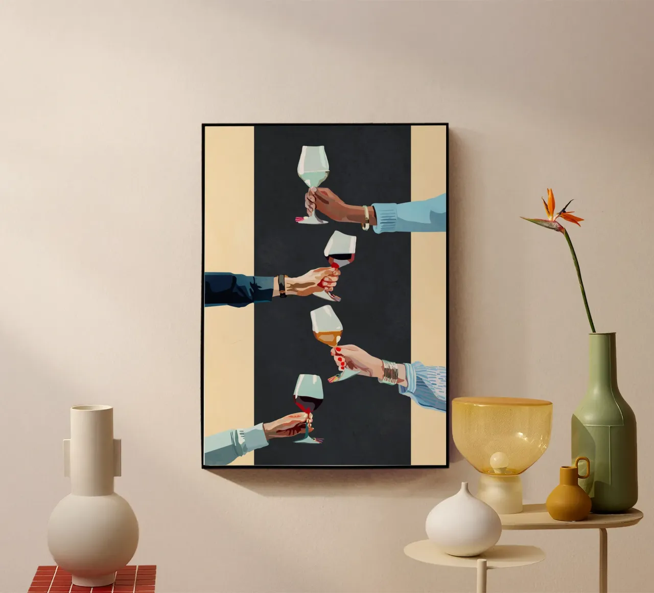 Cheers plexiglass da cityart