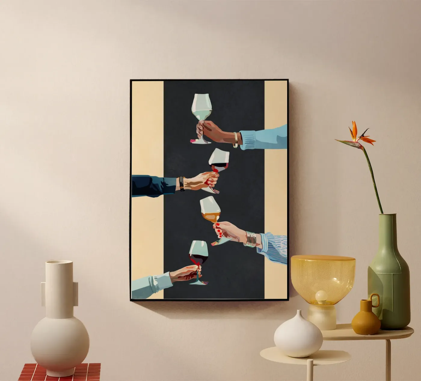 Cheers acryl van cityart