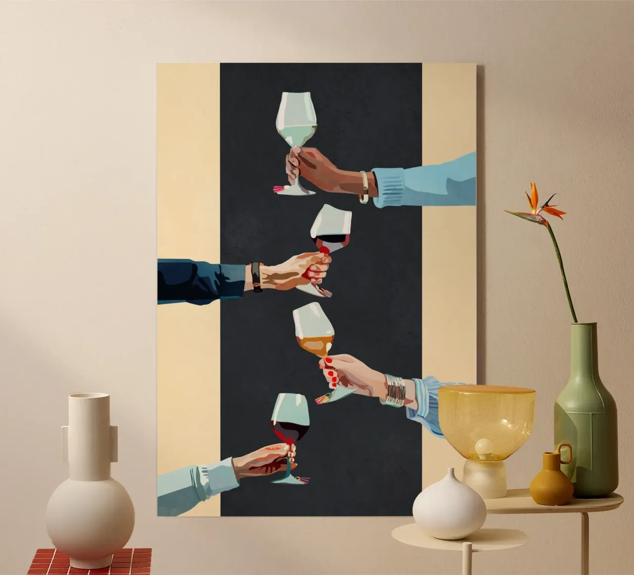 Cheers plexiglass da cityart