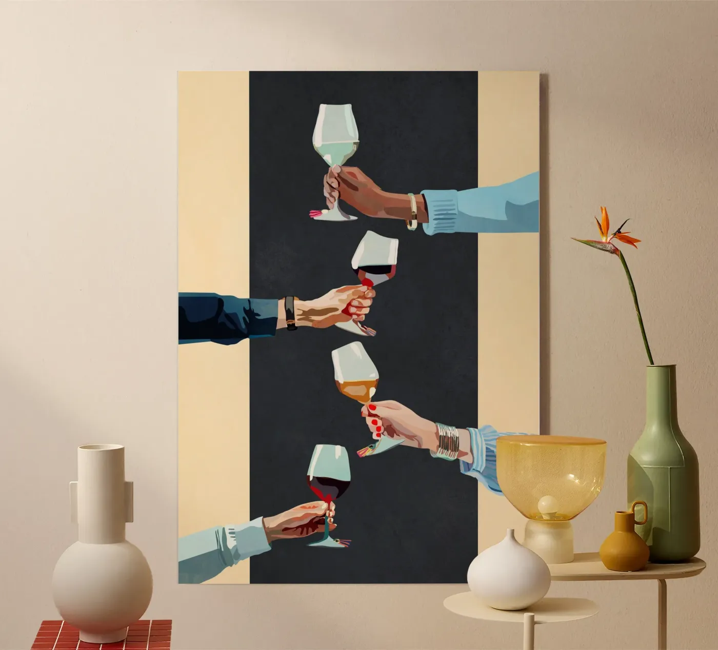 Cheers acryl van cityart