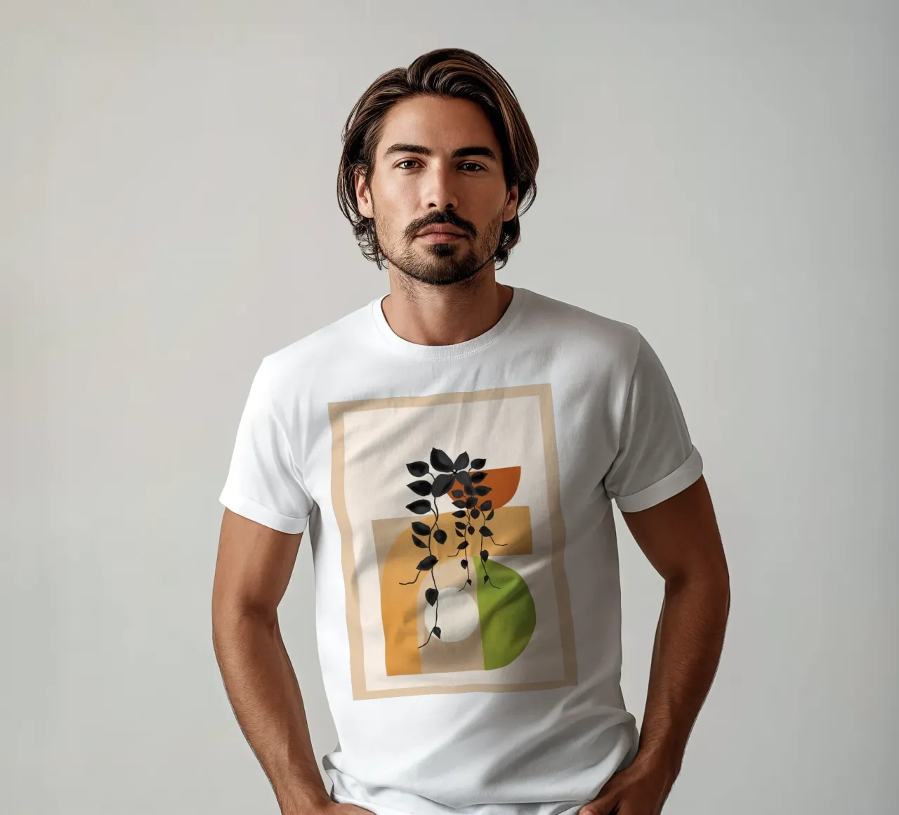 Soft Shapes XVII t-shirt da cityart