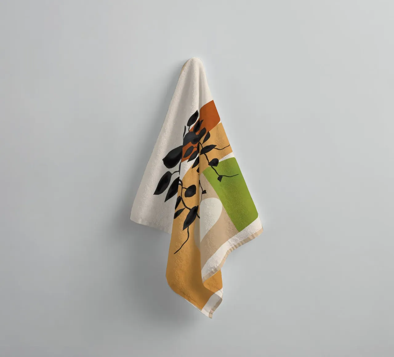 Soft Shapes XVII asciugamano da bagno da cityart