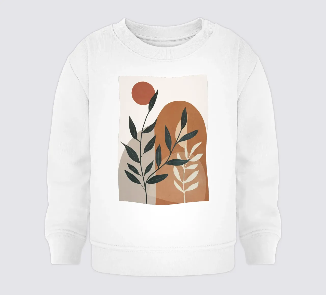 Branches Design 01 felpa neonato da cityart
