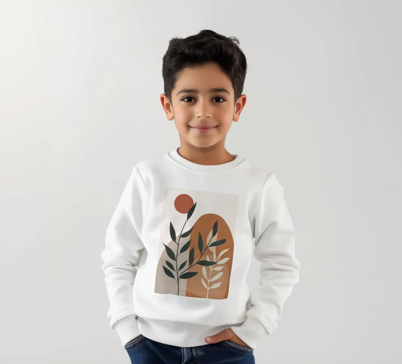 Branches Design 01 felpa bambino da cityart