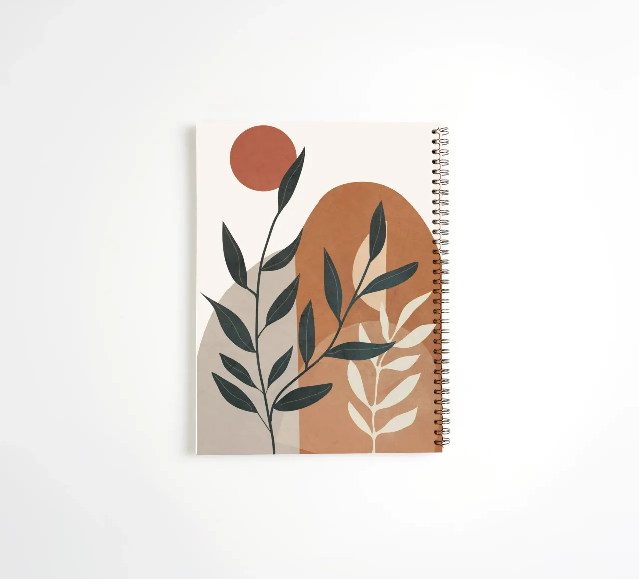 Branches Design 01 spiral notebook by cityart