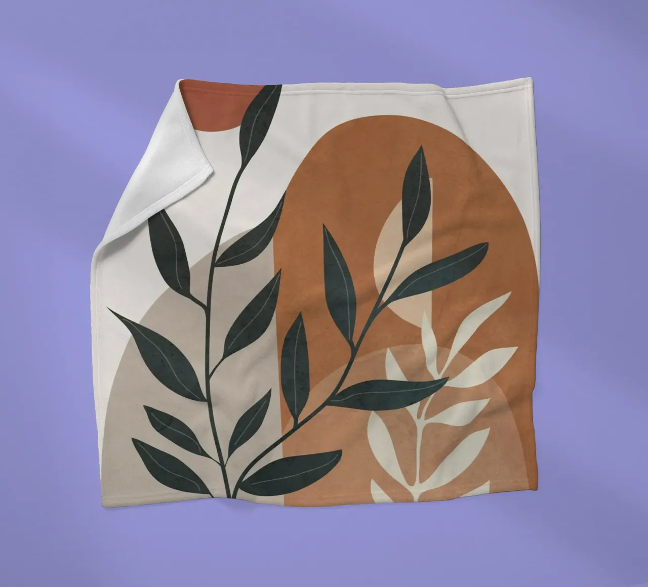Branches Design 01 coperta in pile da cityart