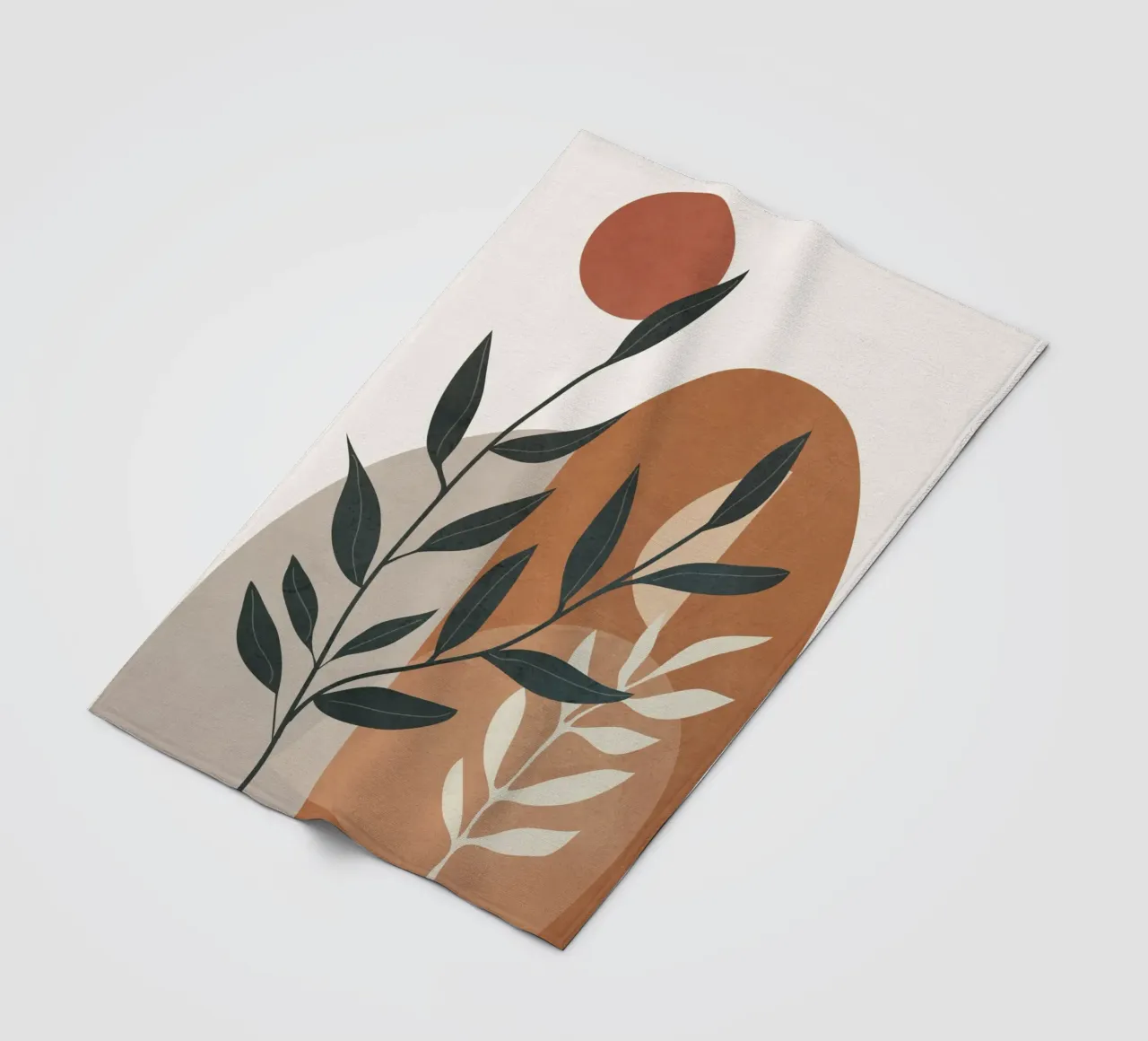 Branches Design 01 coperta in pile da cityart