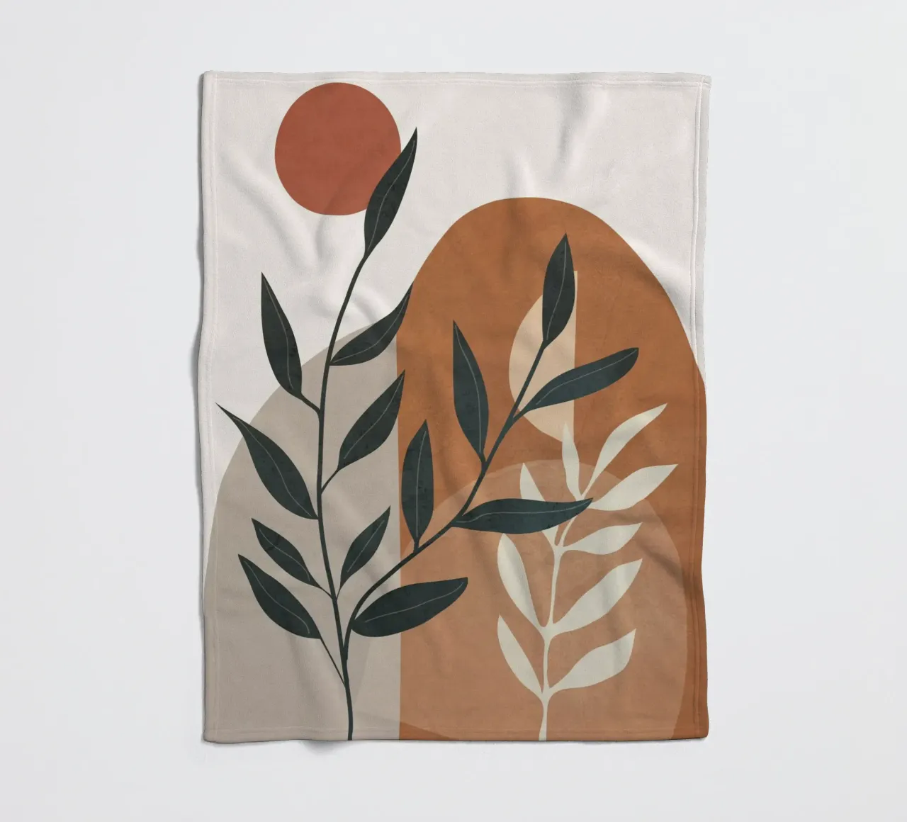 Branches Design 01 coperta in pile da cityart