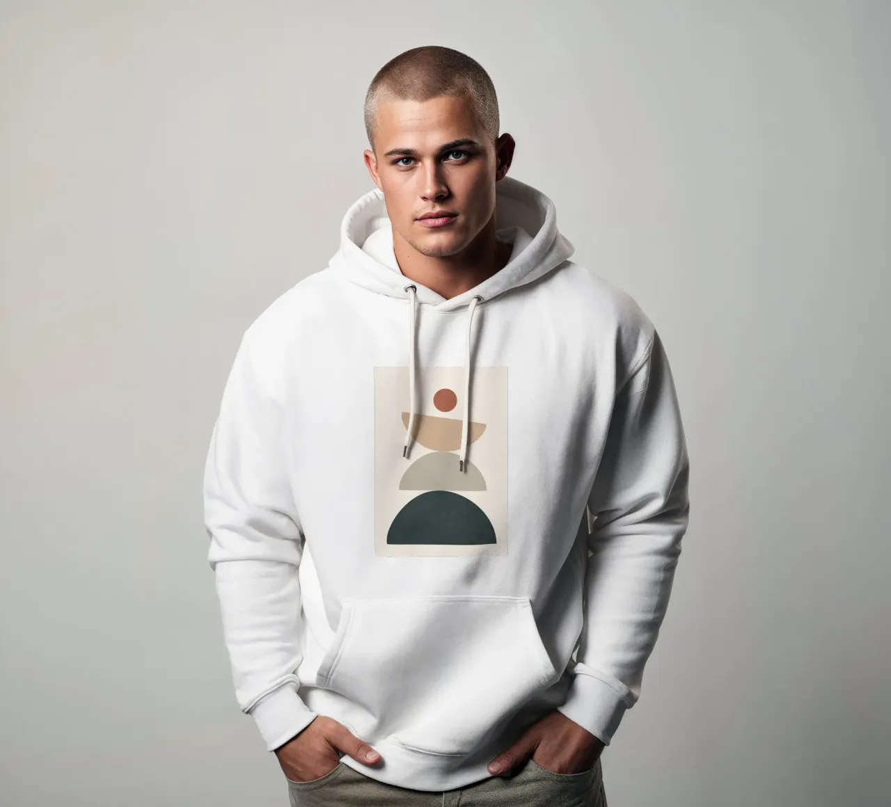 Shape Balance 01 felpa con cappuccio da cityart