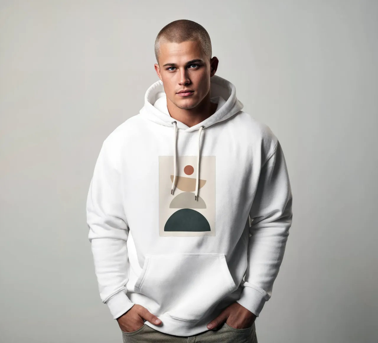 Shape Balance 01 felpa con cappuccio da cityart