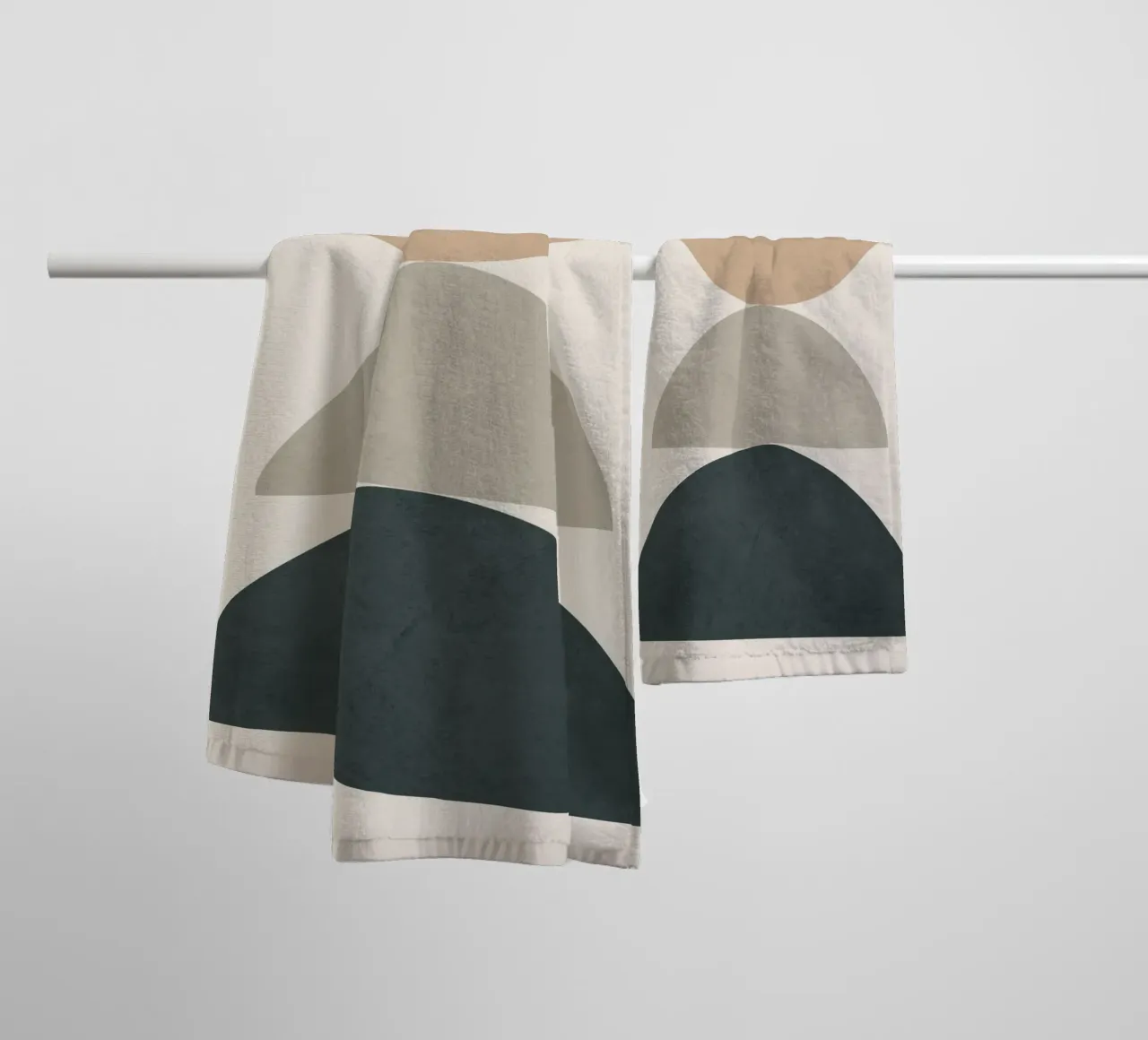 Shape Balance 01 asciugamano da bagno da cityart