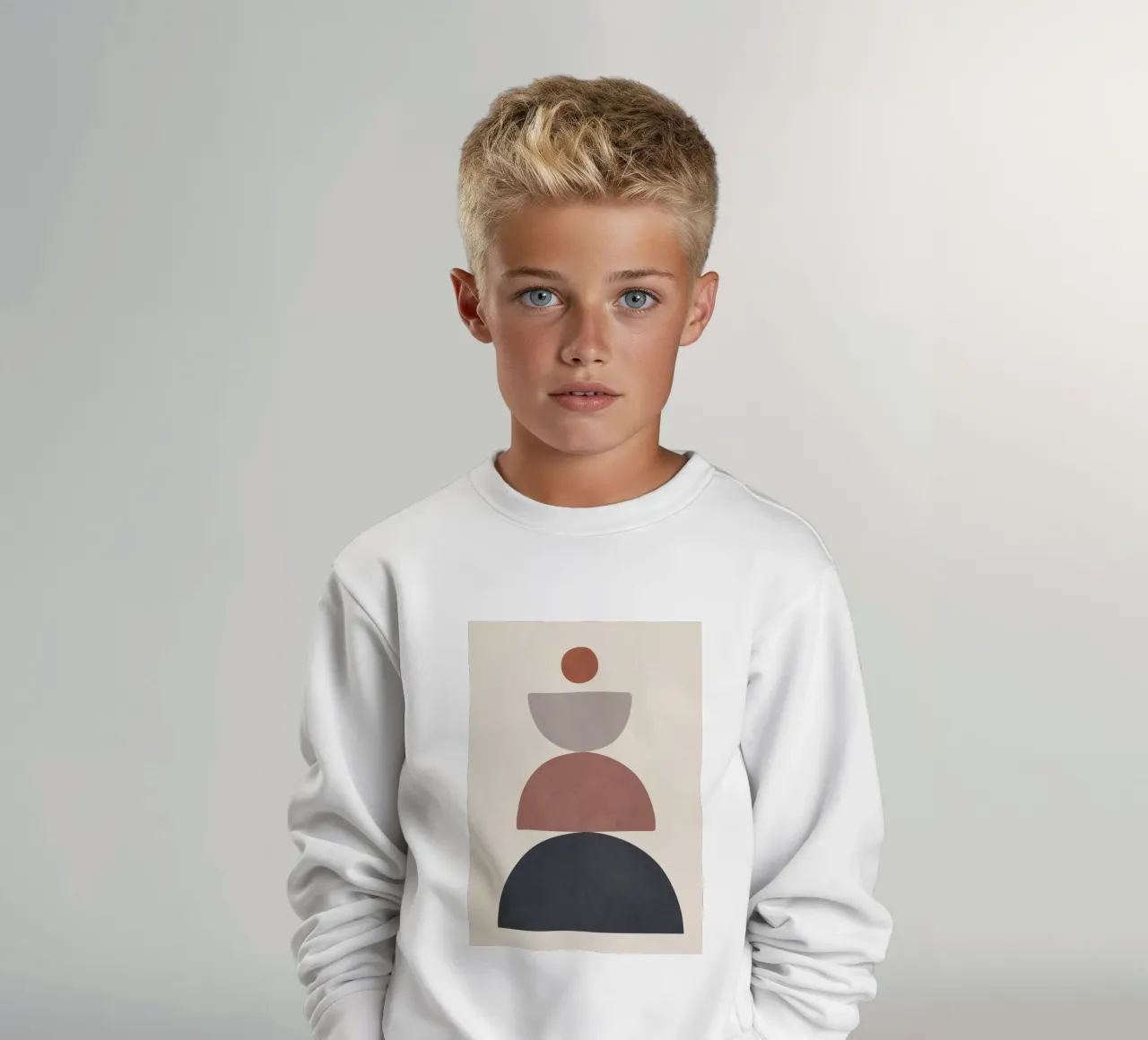 Shape Balance 02 felpa bambino da cityart