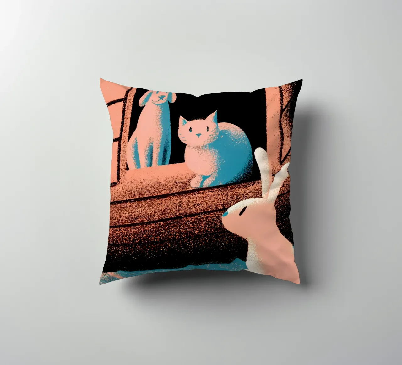 Coniglio gatto e cane cuscino da SOUL SHOP