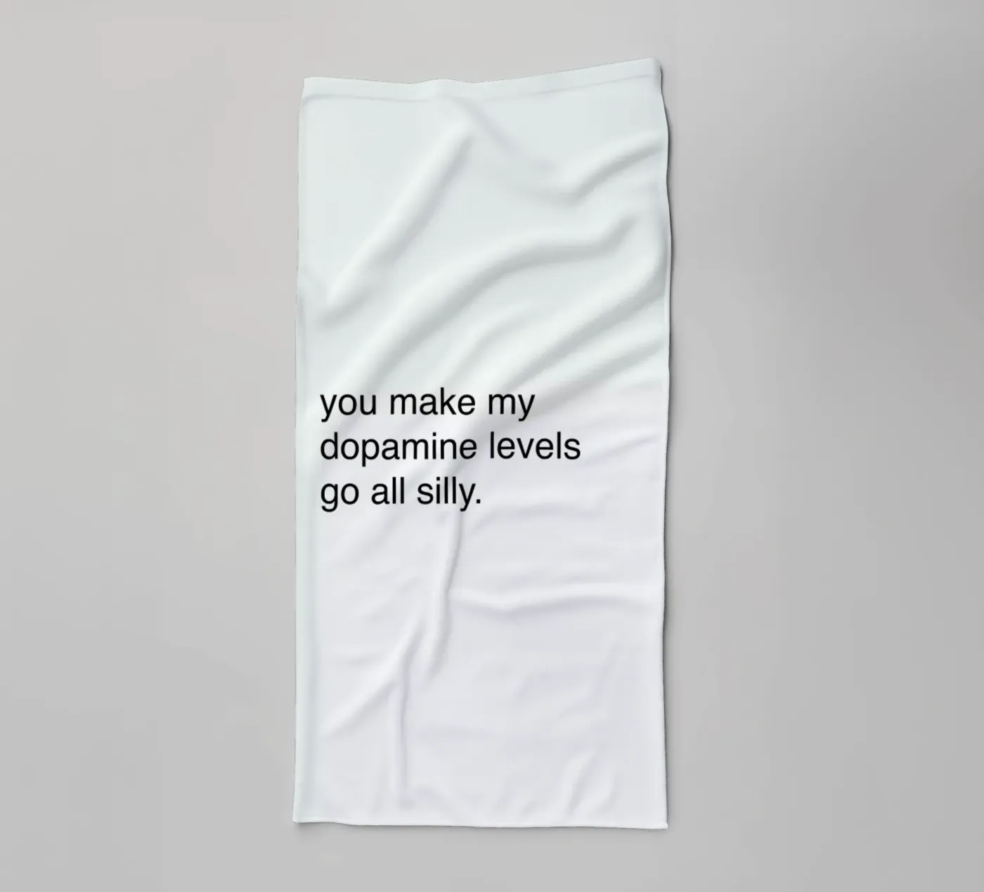Dopamine towel by Magdalena Lindstedt