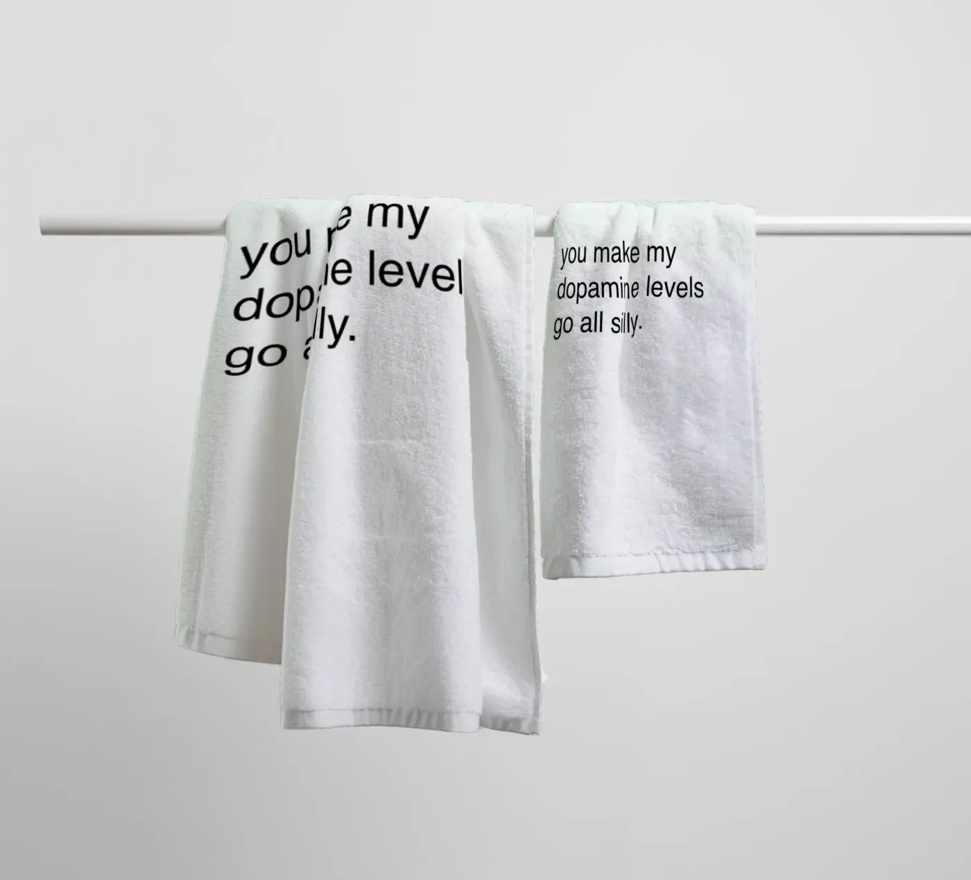 Dopamine towel by Magdalena Lindstedt