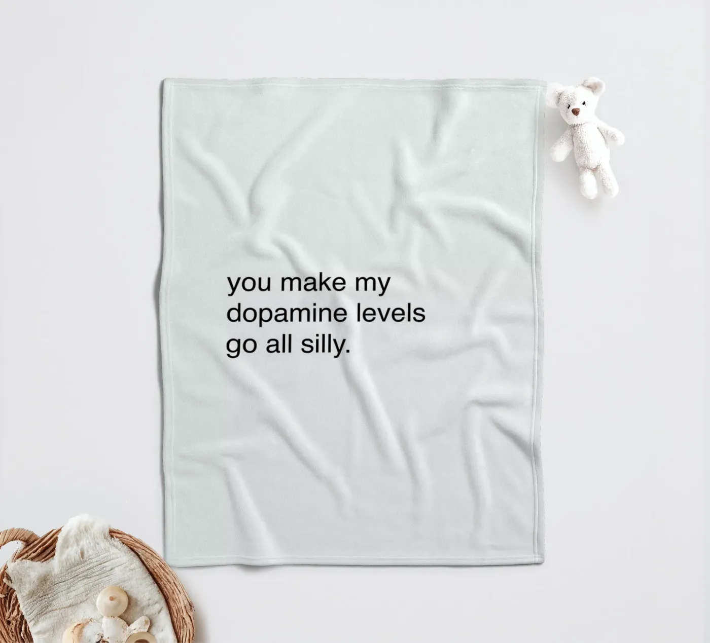 Dopamine Fleecedecke von Magdalena Lindstedt