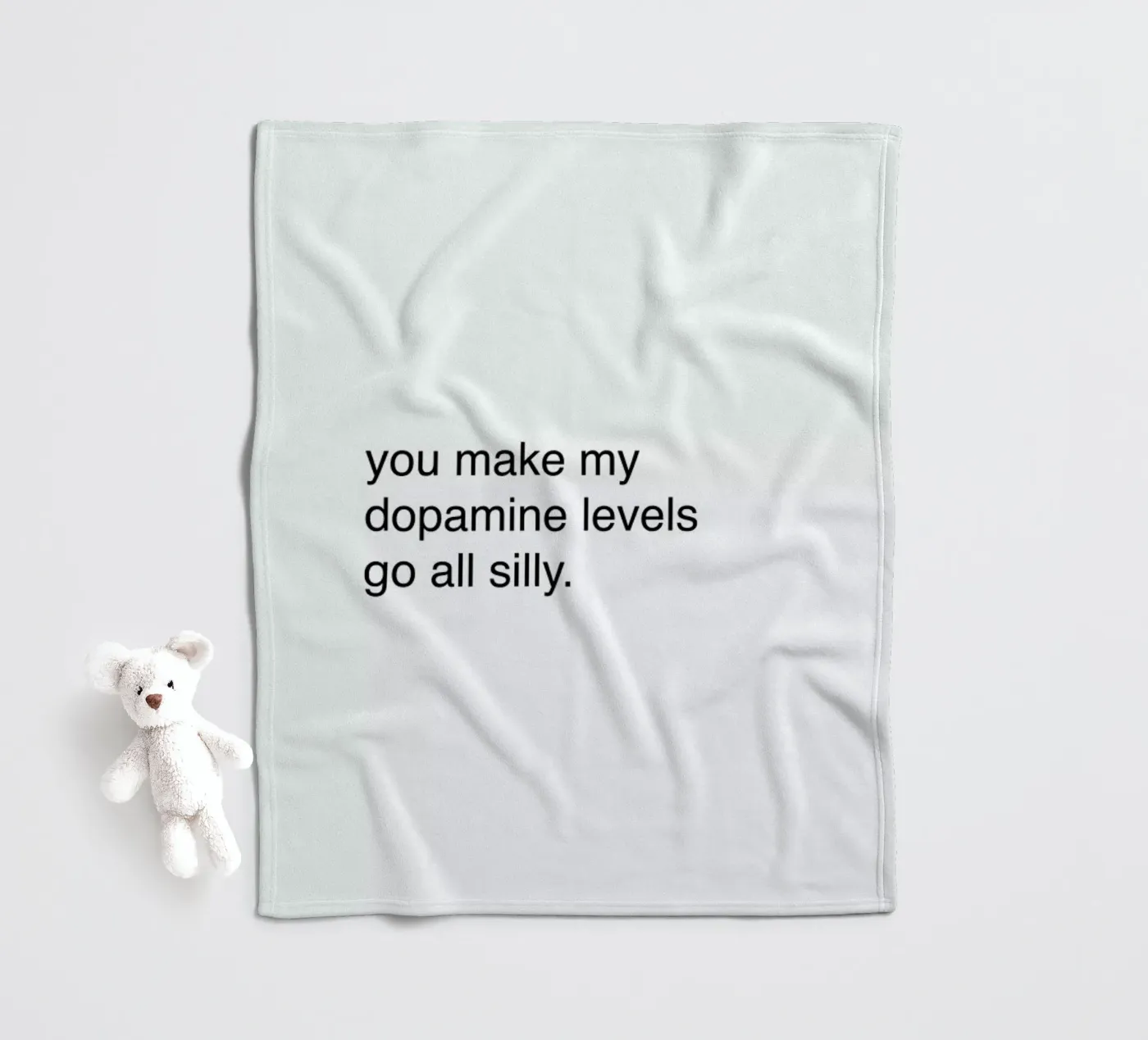 Dopamine Fleecedecke von Magdalena Lindstedt