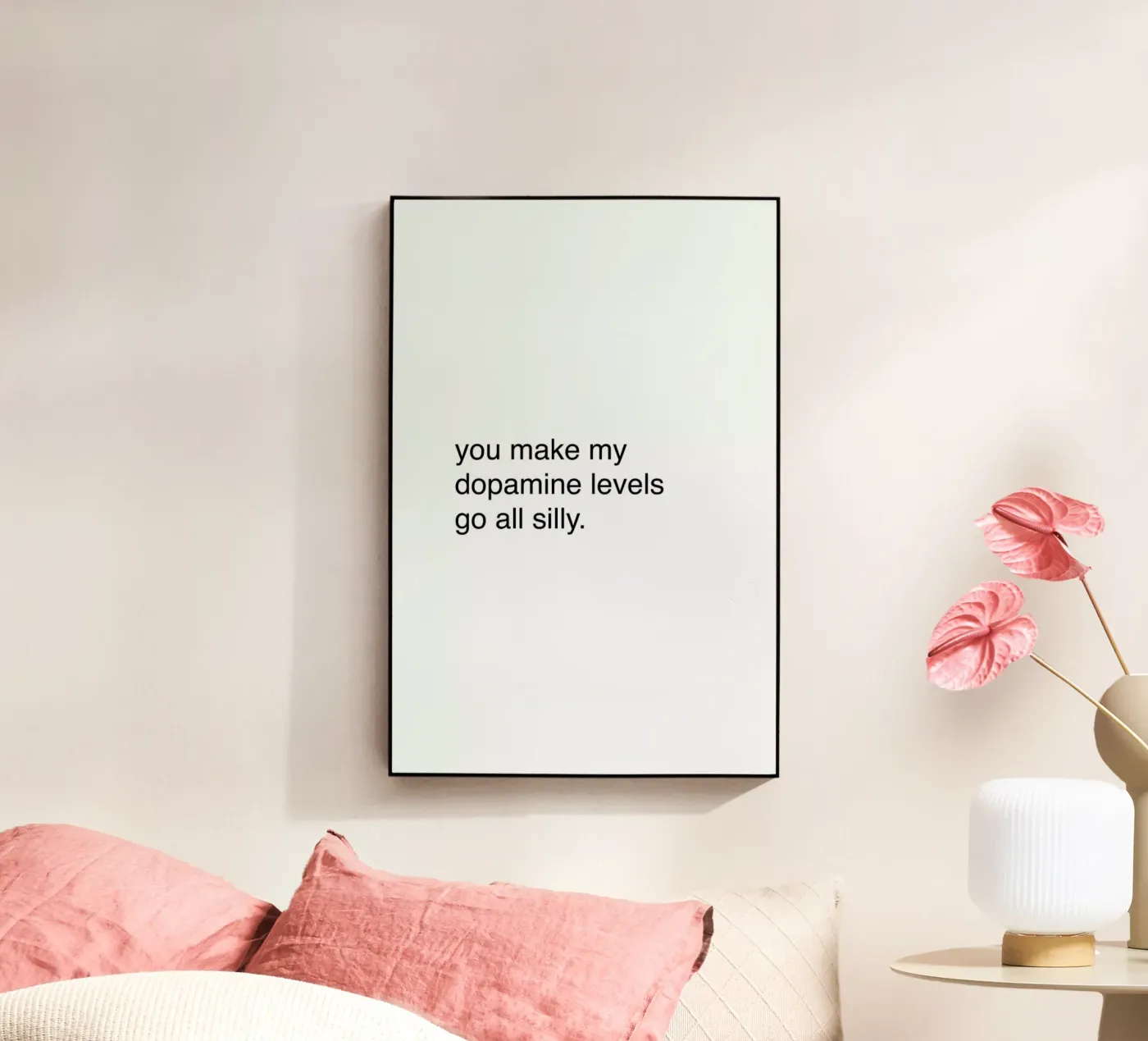 Dopamine acryl van Magdalena Lindstedt