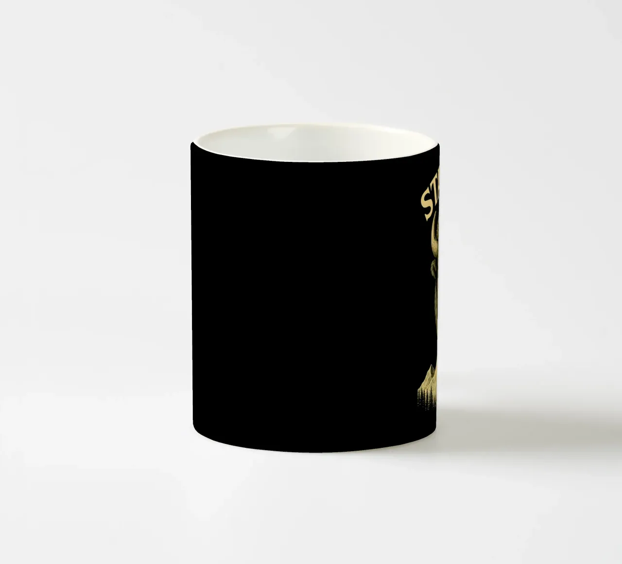 Stay Wild - Restez Sauvage - Bisonte tazza in ceramica da LM2KONE