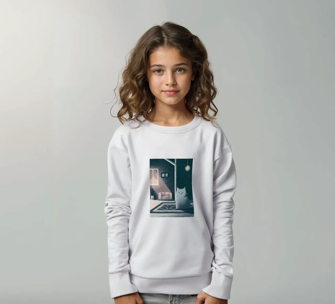 Gatti in casa felpa bambino da SOUL SHOP