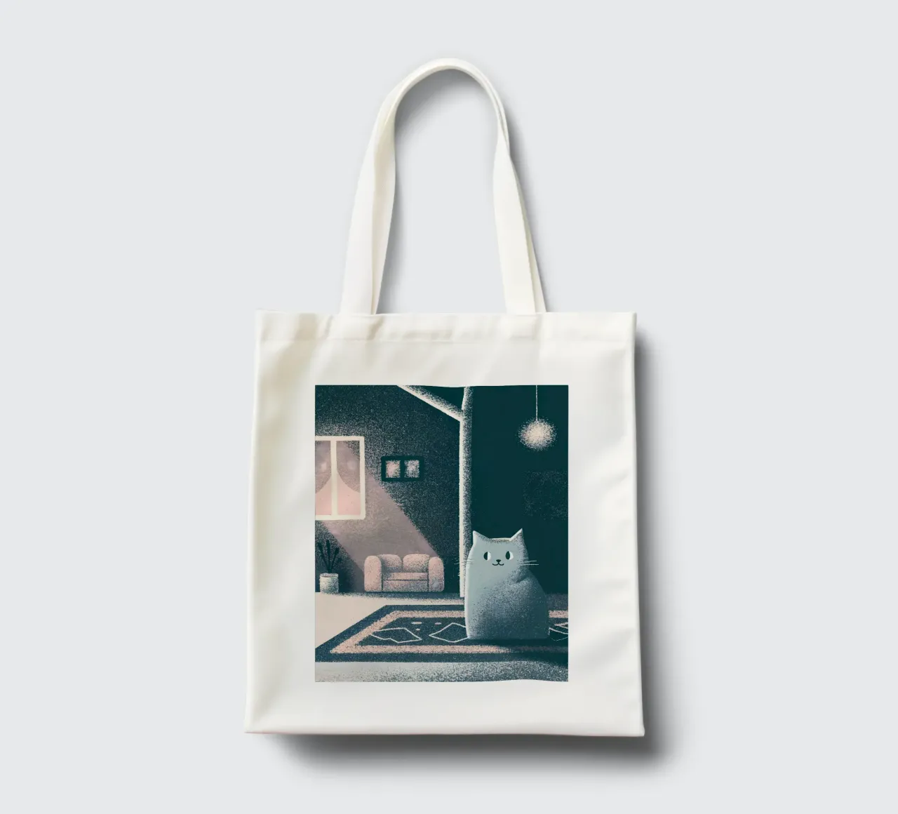 Gatti in casa borsa in juta da SOUL SHOP