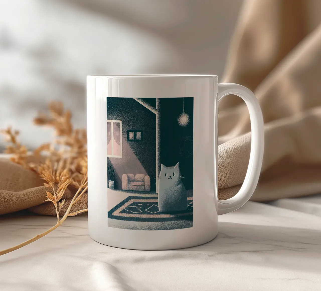 Gatti in casa tazza in ceramica da SOUL SHOP