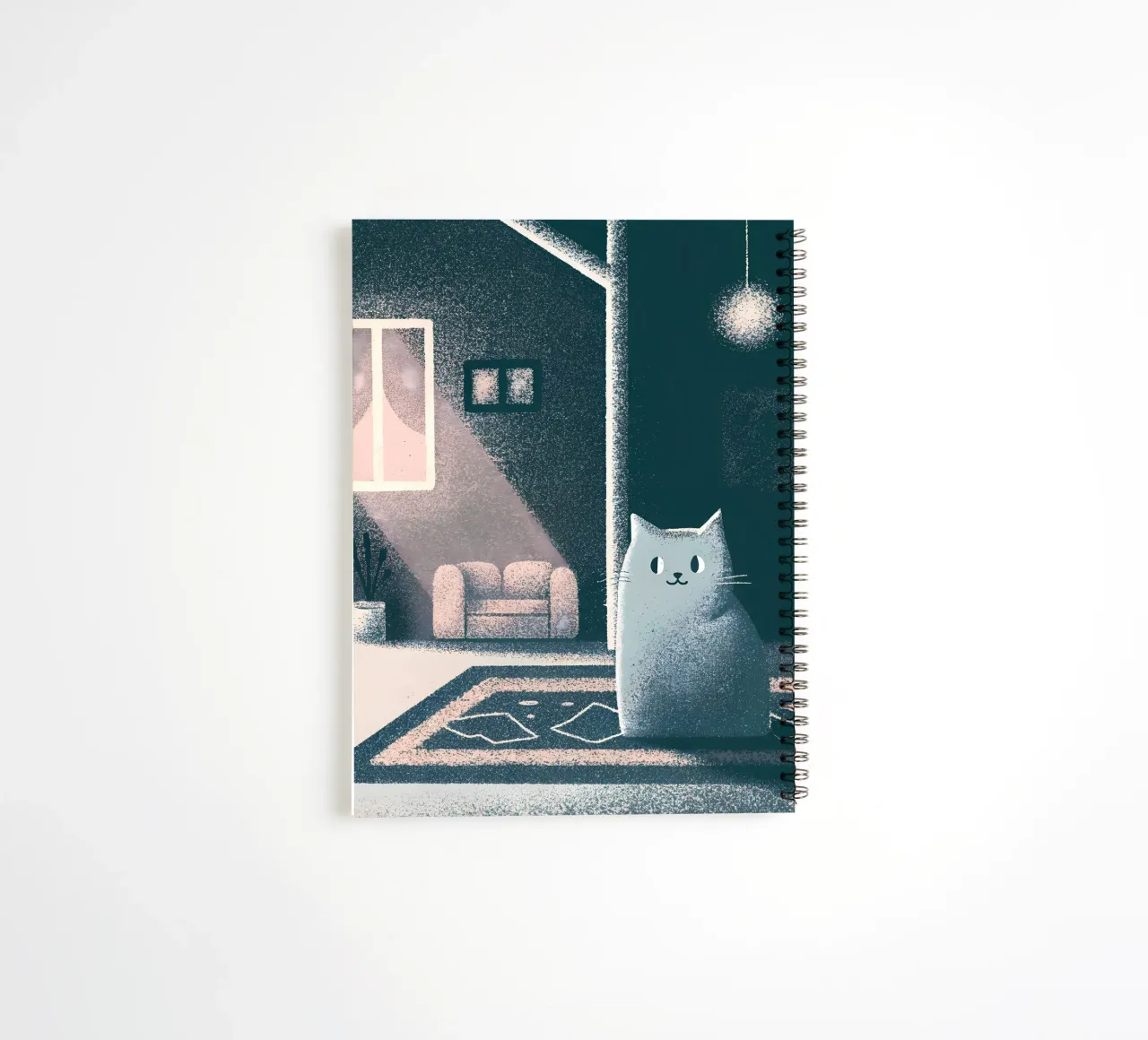 Cats in the House spiral notebook by SOUL SHOP