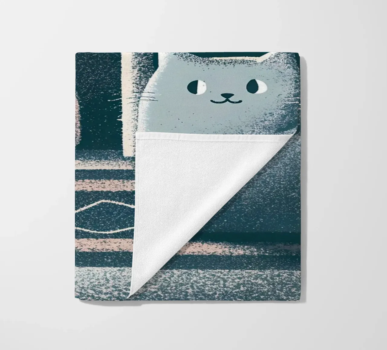Gatti in casa telo mare da SOUL SHOP