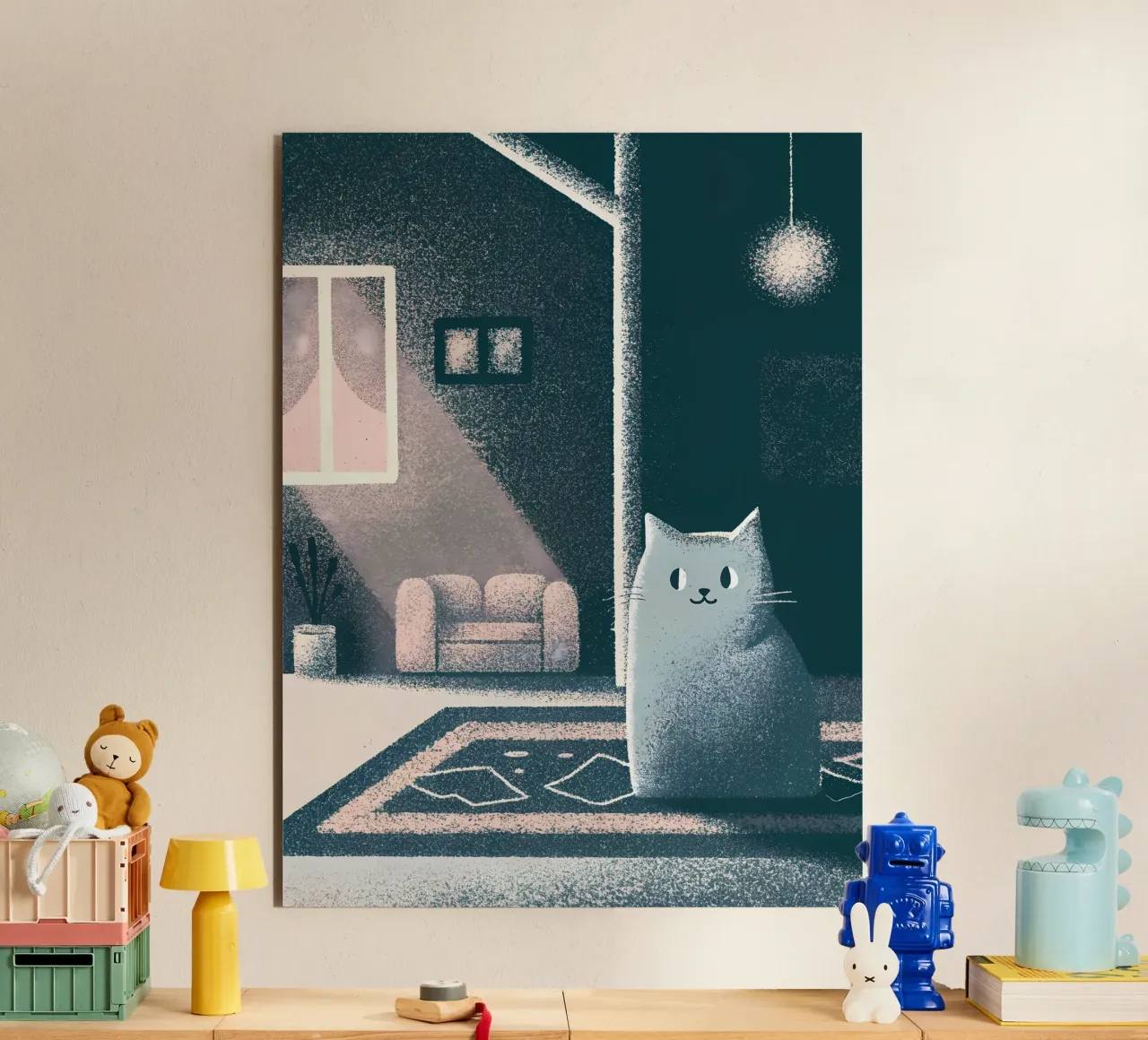 Gatti in casa alluminio dibond da SOUL SHOP