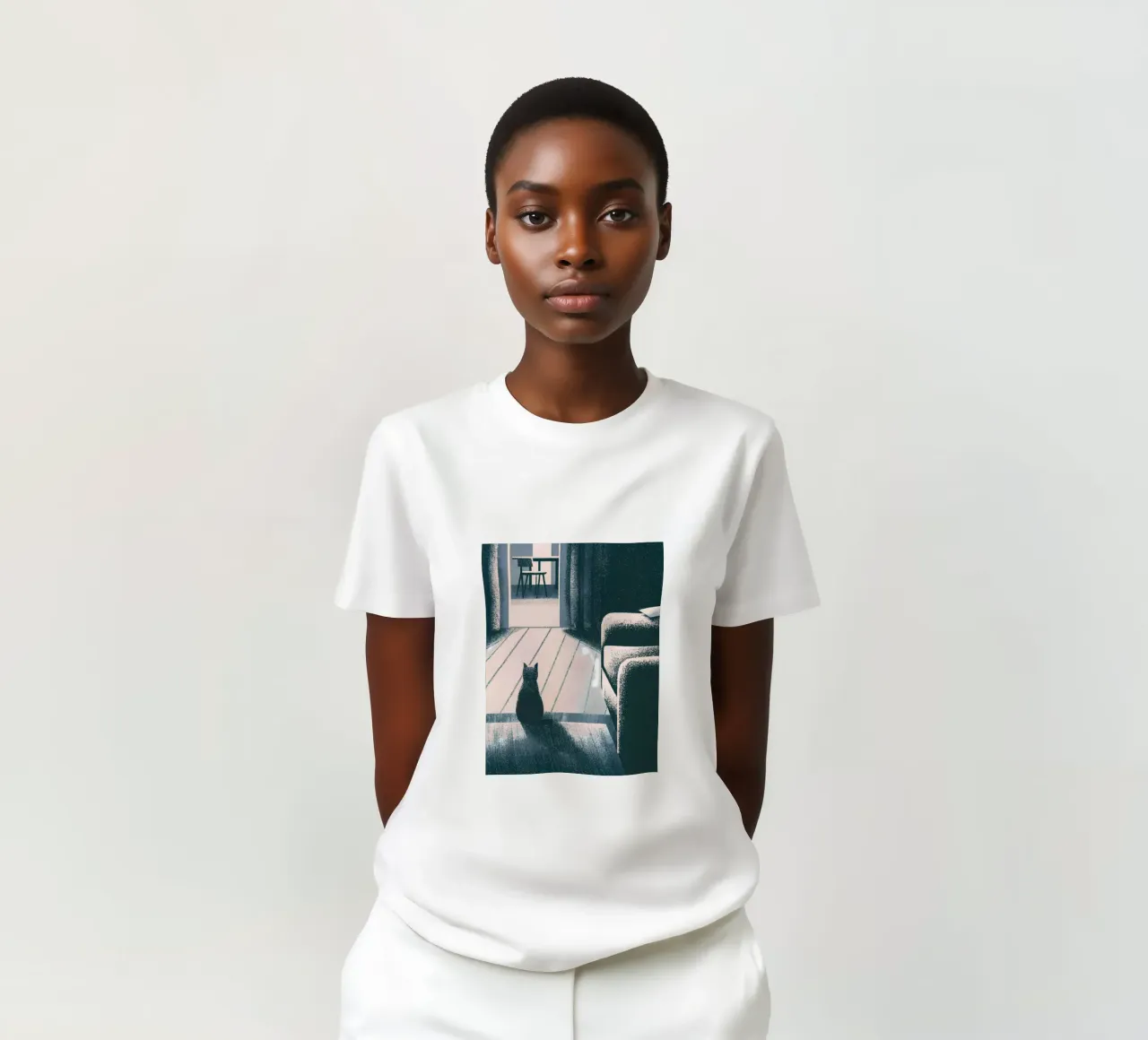 Gatti in casa t-shirt da SOUL SHOP